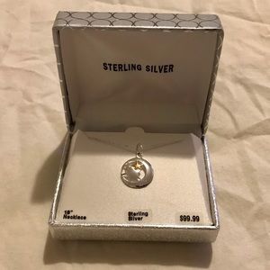 Moon and Stars Pendant Necklace